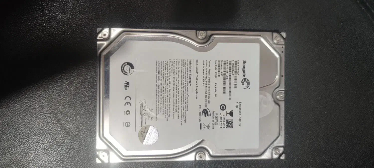 هارد dvr یا کامپیوتر 1 ترابایت|قطعات و لوازم جانبی رایانه|کرمان, |دیوار