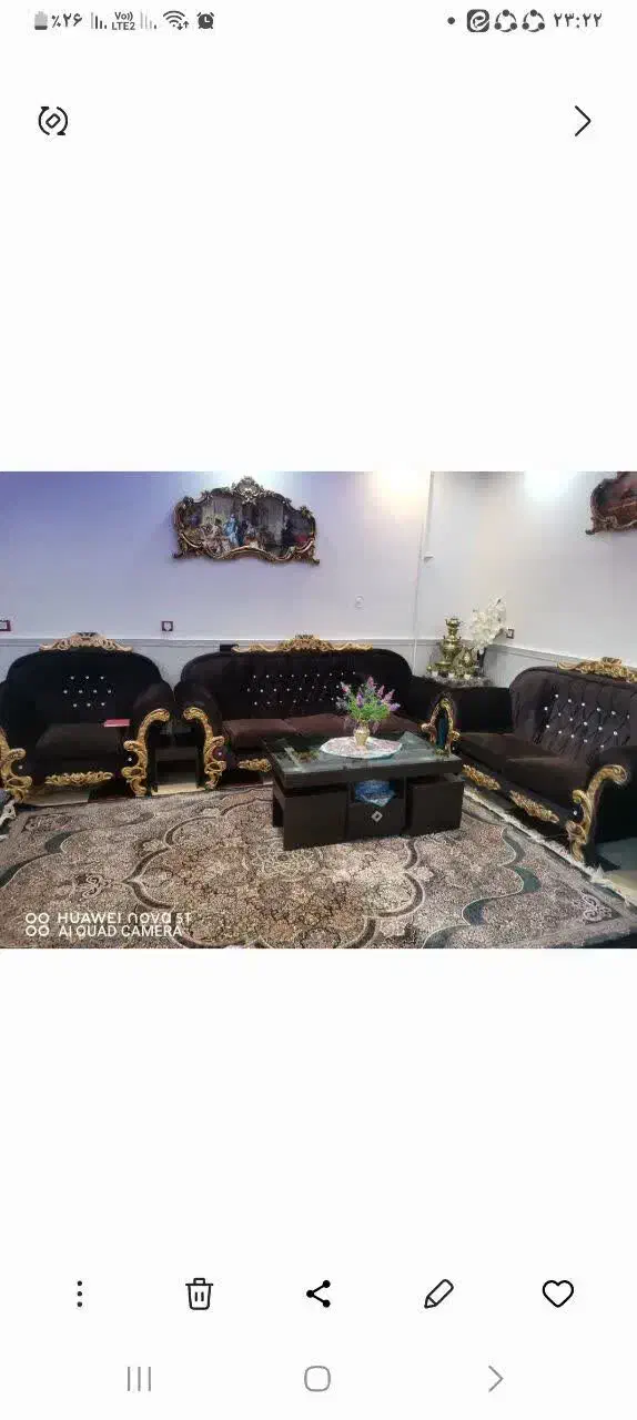 مبل راحتی|مبلمان خانگی و میز عسلی|نهاوند, |دیوار