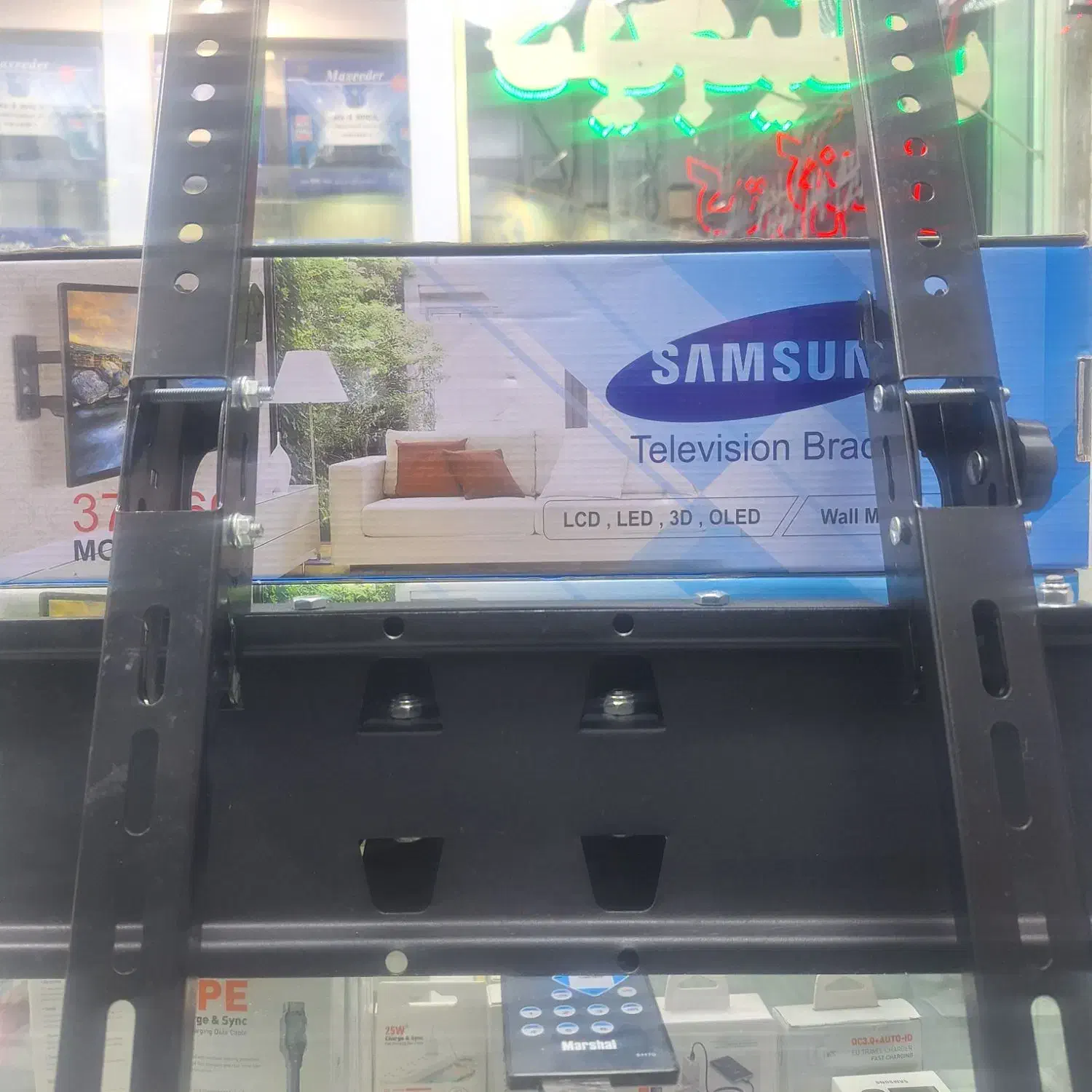 دنیای براکت شلف پایه تلویزیون ثابت متحرک بازویی|تلویزیون و پروژکتور|قم, نیروگاه|دیوار