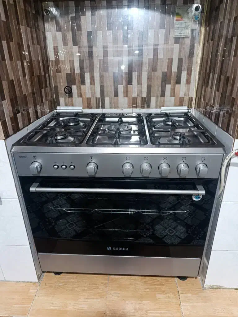 گاز 5 شعله و فر دار و جوجه گردان|اجاق گاز و لوازم برقی پخت‌وپز|اندیشه, اندیشه فاز ۲|دیوار