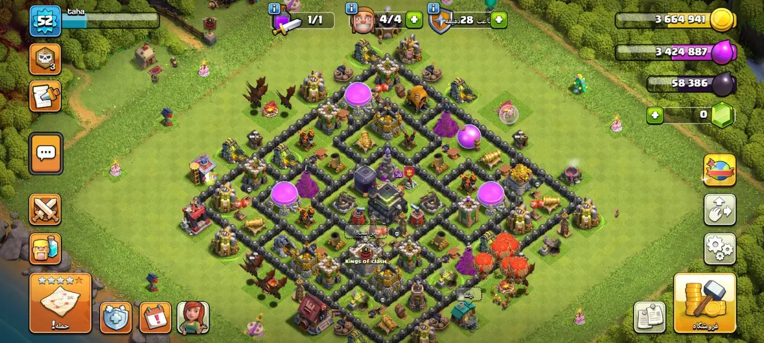 3 تا اکانت کلش تانهال 9 مکس فقط 335 تومن|کنسول، بازی ویدئویی و آنلاین|تبریز, |دیوار