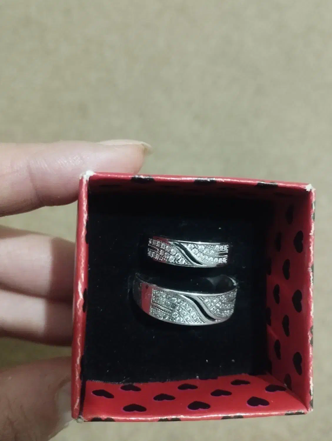 حلقه ست نقره نونو|جواهرات|اراک, |دیوار