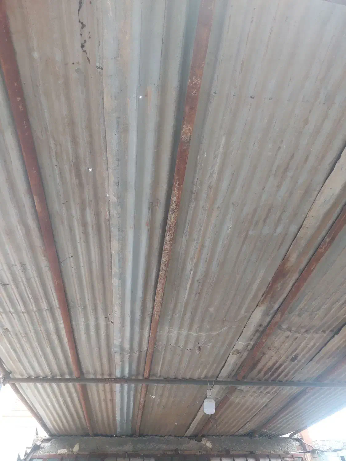 ایرانیت فلزی۷متری با لوله داربست|مصالح و تجهیزات ساختمان|مشهد, گرجی علیا|دیوار