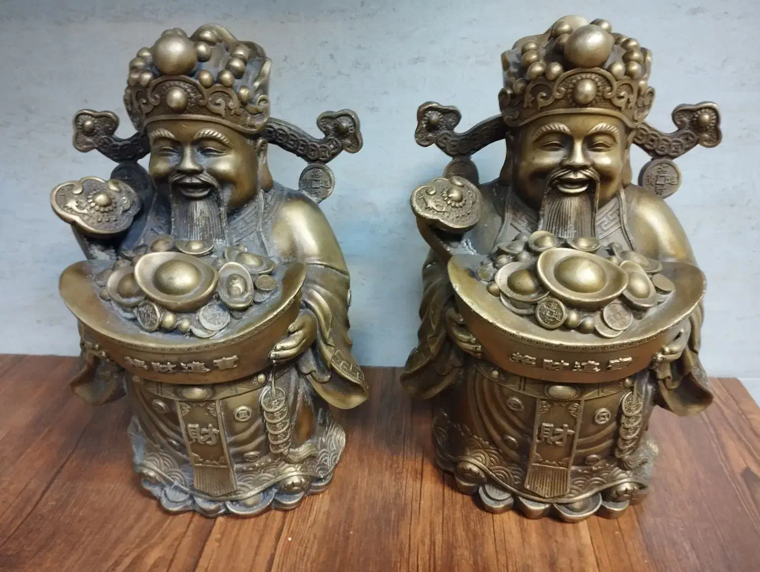 جفت برنز وارداتی سنگین|کلکسیون اشیاء عتیقه|شهریار, شهریار|دیوار