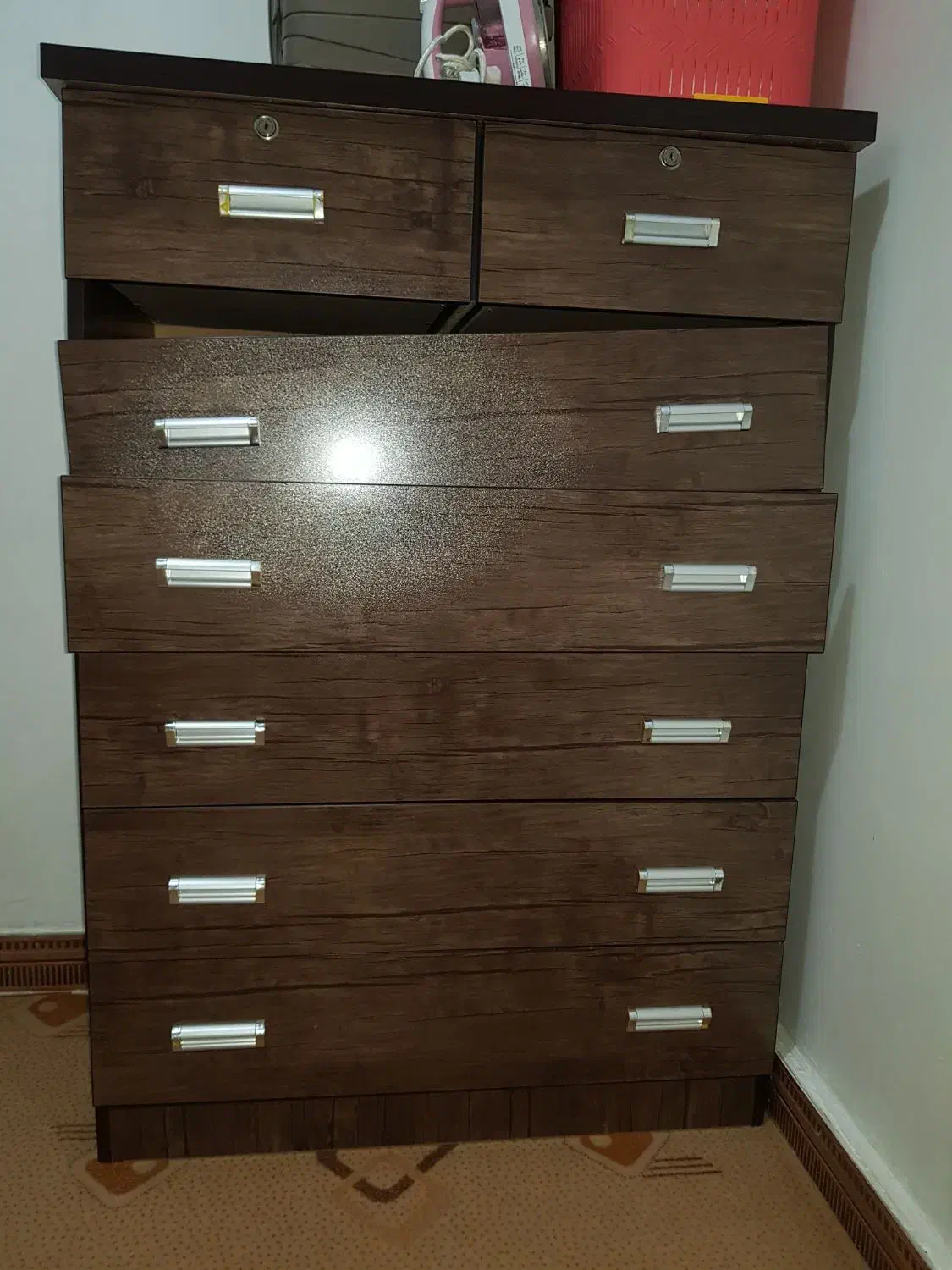 دراور ام دی اف|جاکفشی، کمد، دراور|جیرفت, |دیوار