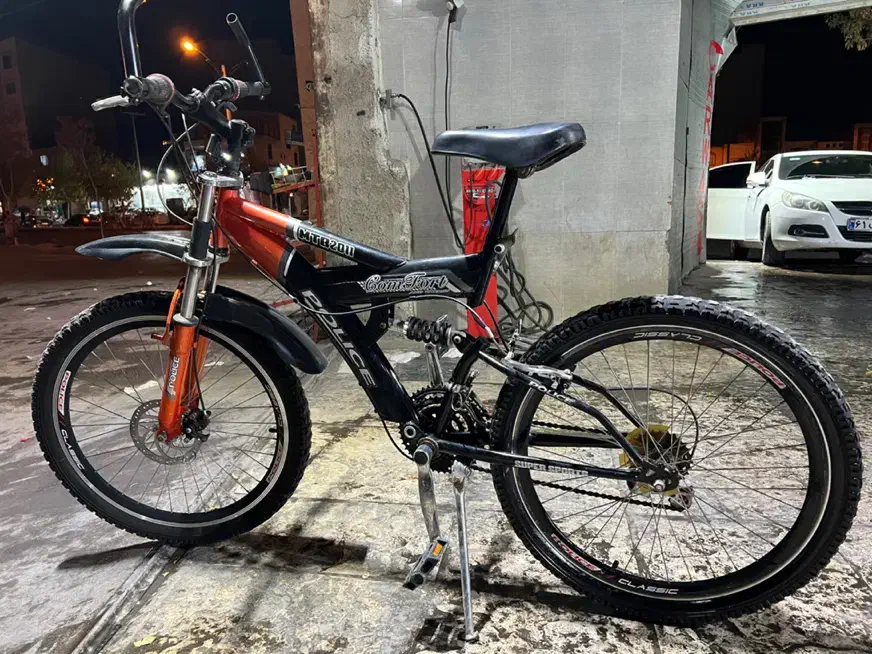 دوچرخه ی دنده ای کمک وسط|دوچرخه، اسکیت، اسکوتر|کرمان, |دیوار