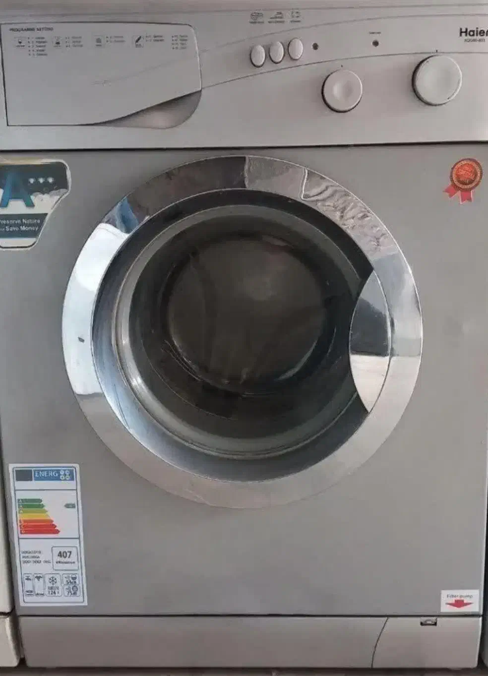 لباسشویی هایر 5کیلویی|ماشین لباسشویی و خشک‌کن لباس|فردیس, شهرک هفده شهریور|دیوار