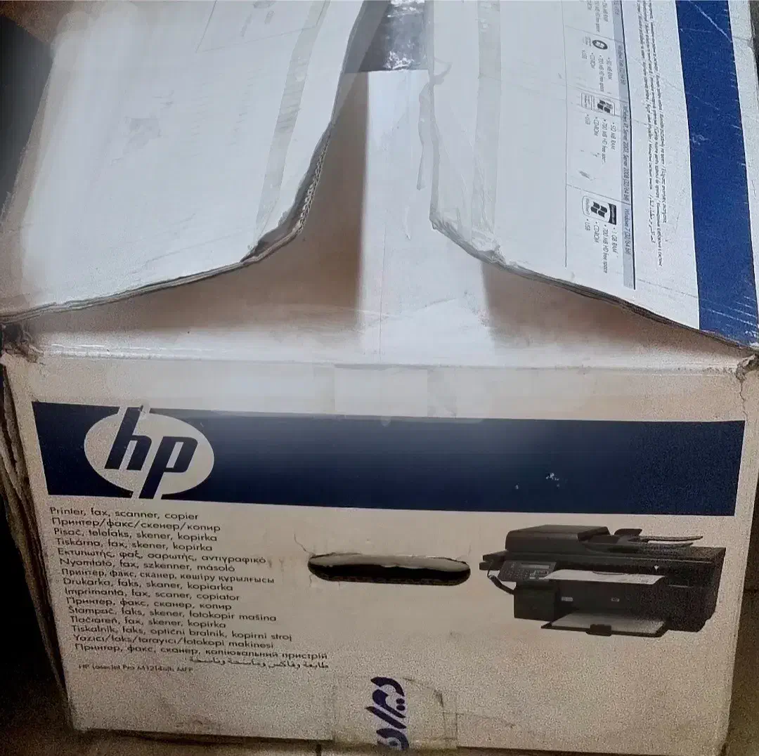 پرینتر لیزری اچ پی چهار کاره LaserJet Pro M1214nfh|پرینتر، اسکنر، کپی، فکس|تهران, سهروردی|دیوار