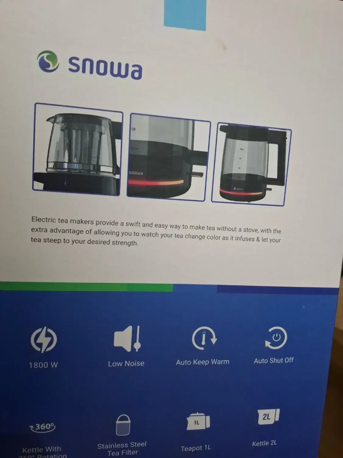 چای ساز اسنوا آکبند|سماور، چای‌ساز، قهوه‌ساز|مشهد, نیروی هوایی|دیوار