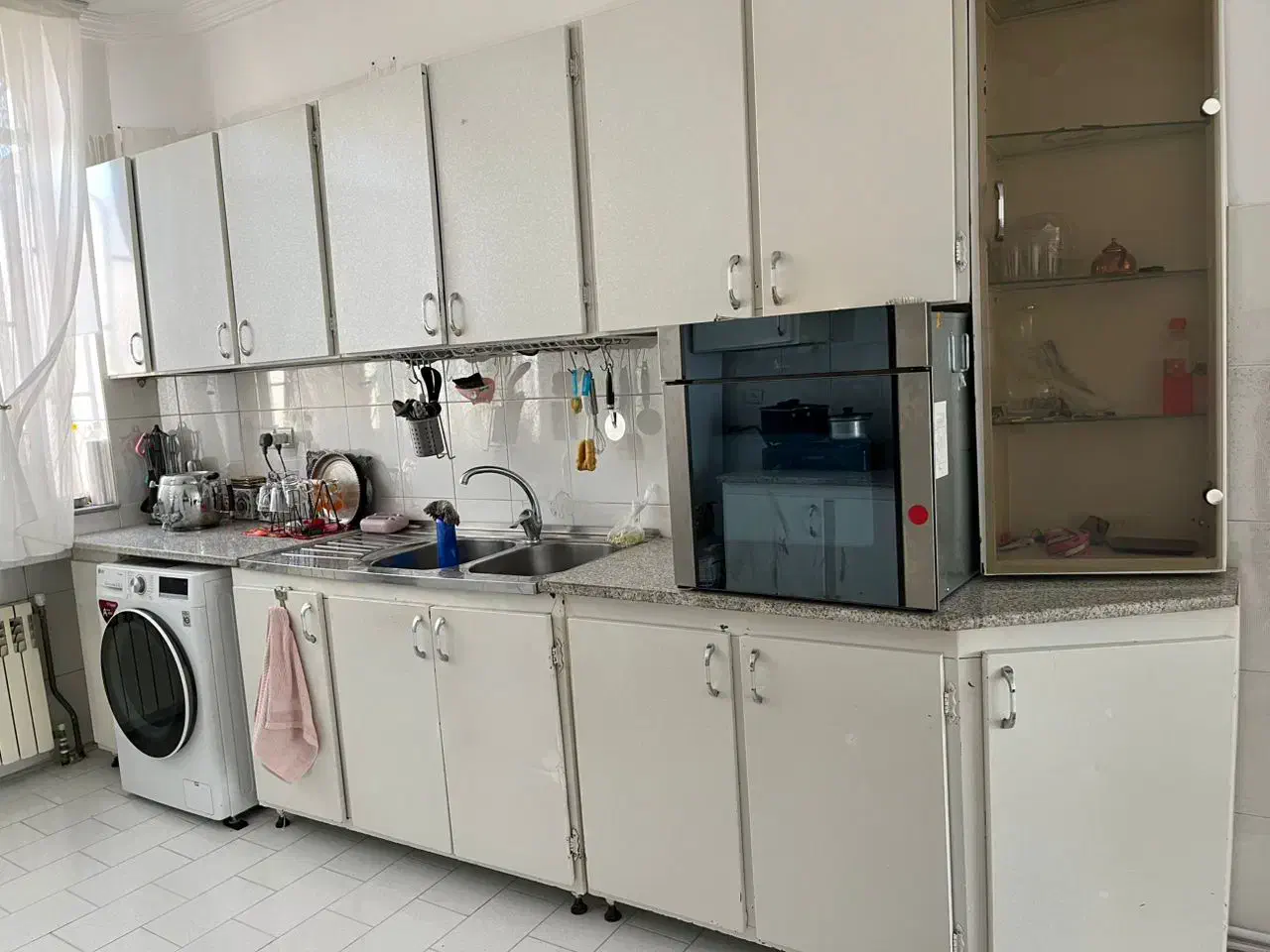 کابینت فلزی|آب‌چکان و نظم‌دهنده ظروف|ارومیه, |دیوار