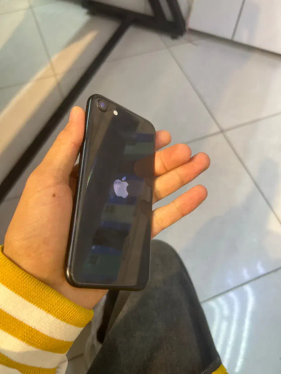 آیفون Se2020 پارت نامبر LLA ظرفیت 128 گیگ مشکی|موبایل|بیرجند, |دیوار