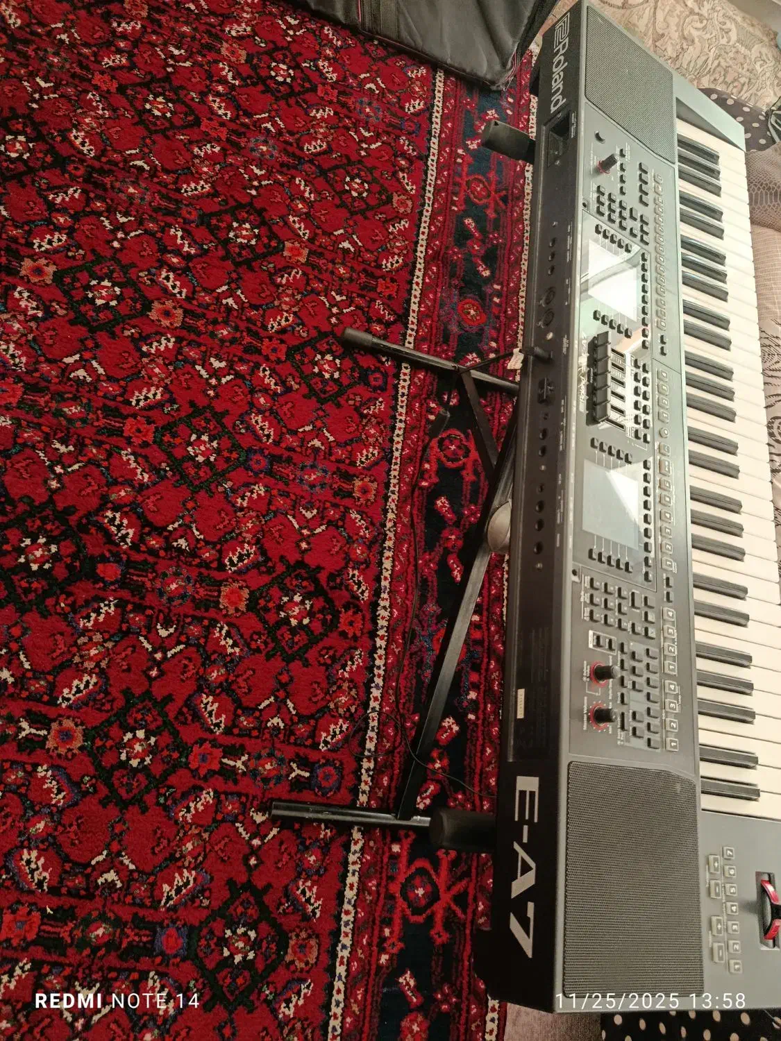 ارگ رولند ea7|پیانو، کیبورد، آکاردئون|تبریز, |دیوار