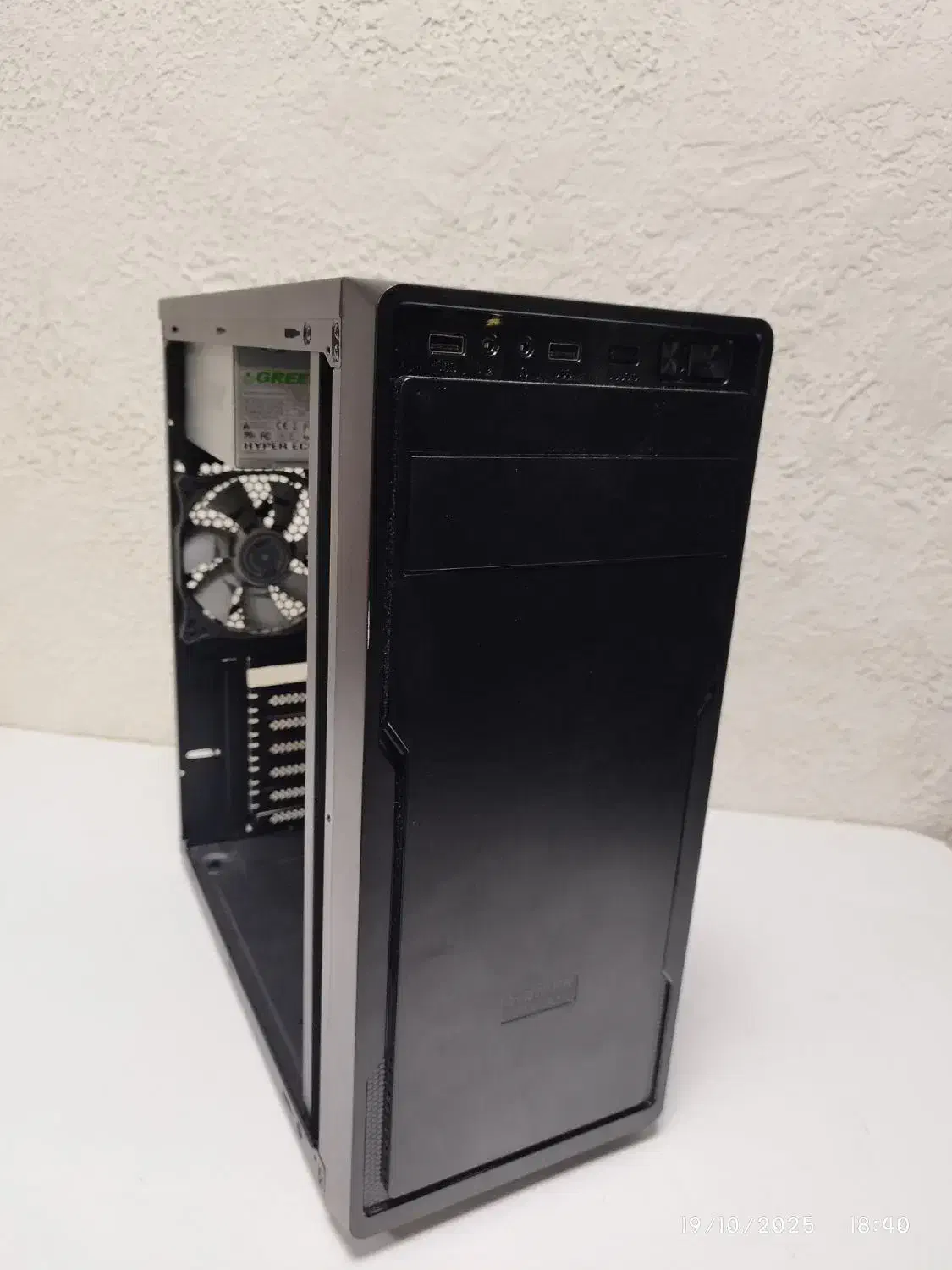 کیس کامل نسل ۱۲  h610 cpu 12100  ram8Gb  تضمینی|رایانه رومیزی|تهران, جمهوری|دیوار