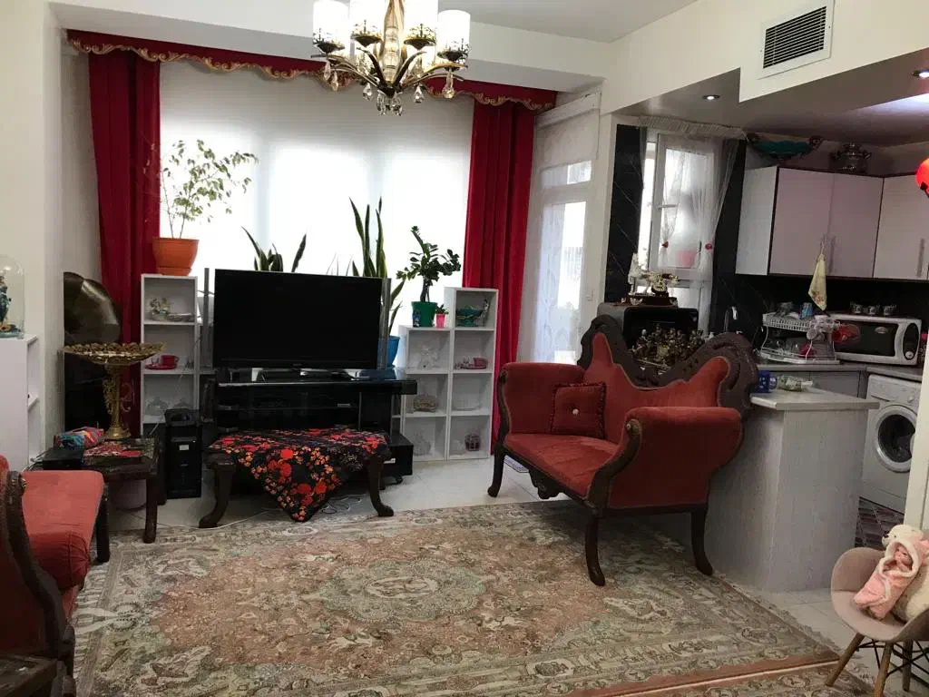 ۸۸متر/۲واحدی/سالن پرده خور/ تاپ لوکیشن سازمان|فروش آپارتمان|تهران, شهرک پرواز|دیوار