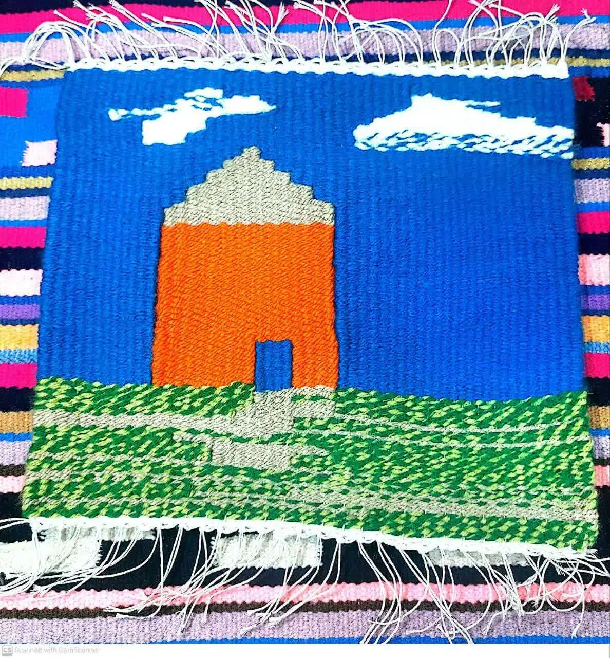 گلیمهای تزیینی کوچک|گلیم، جاجیم، گبه|یزد, |دیوار