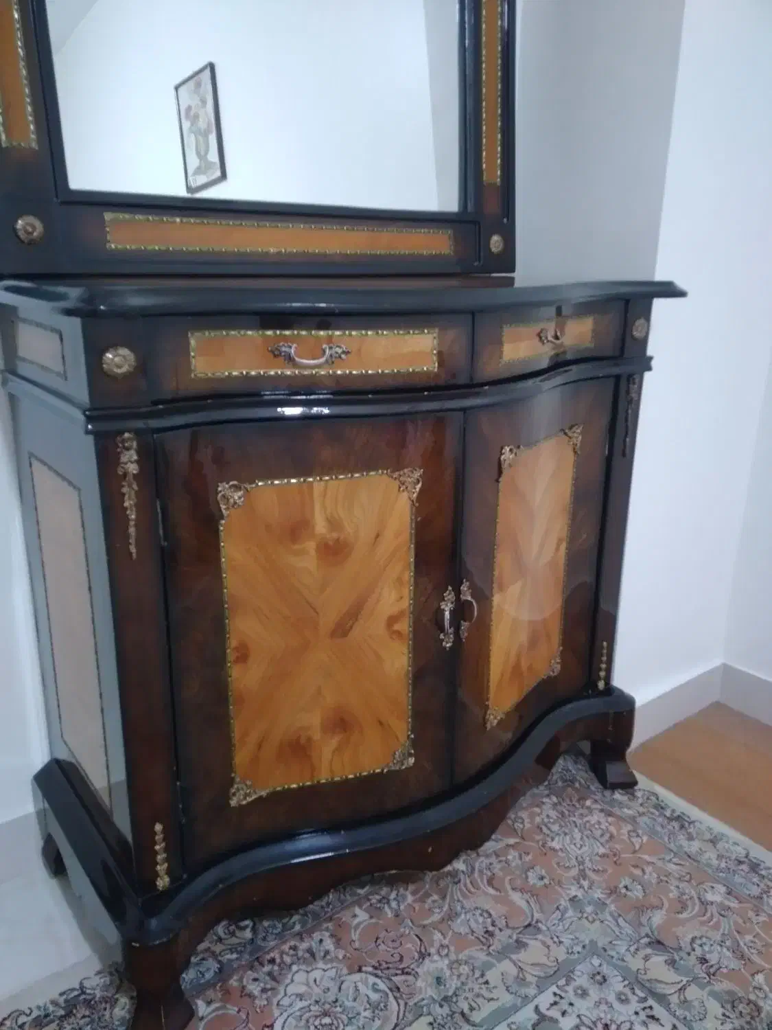 آینه وکنسول|بوفه، ویترین، کنسول|کرج, کرج نو|دیوار