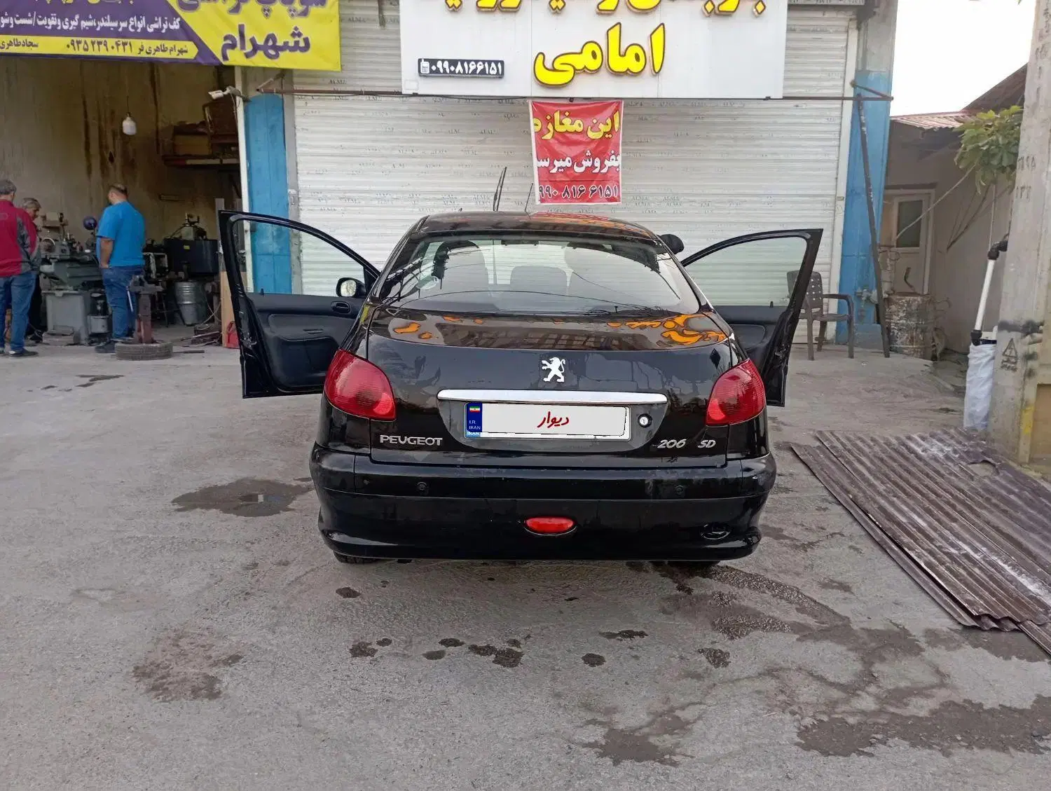 206sd|خودرو سواری و وانت|تنکابن, |دیوار