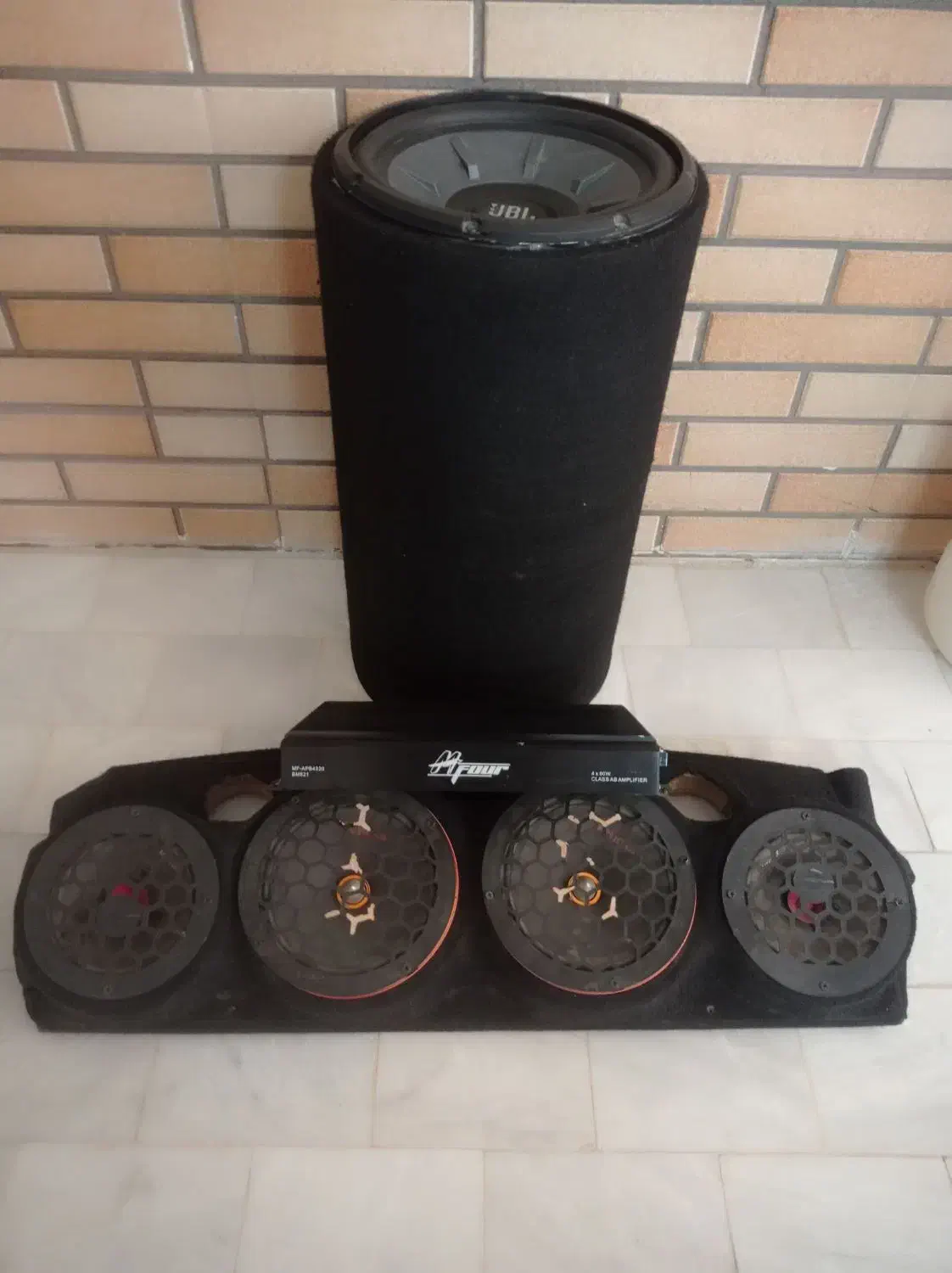 ساب jbl1000 آمپلی mfour|قطعات یدکی و لوازم جانبی|قم, زمان زاده|دیوار
