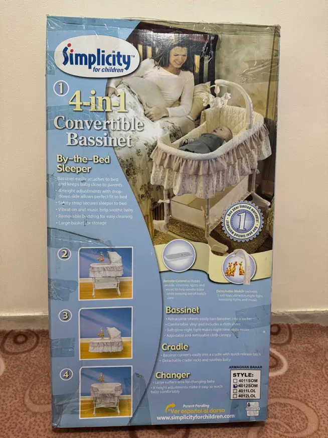گهواره نوزاد برندsimplicity|تخت و صندلی بچه|تهران, تاکسیرانی|دیوار