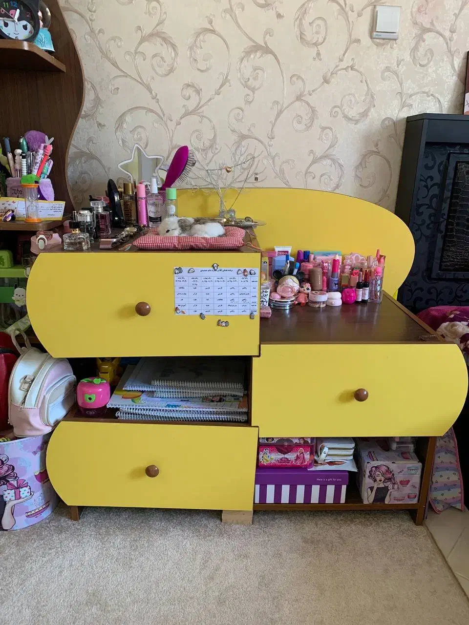 کمد کودک|بوفه، ویترین، کنسول|رشت, دیانتی|دیوار