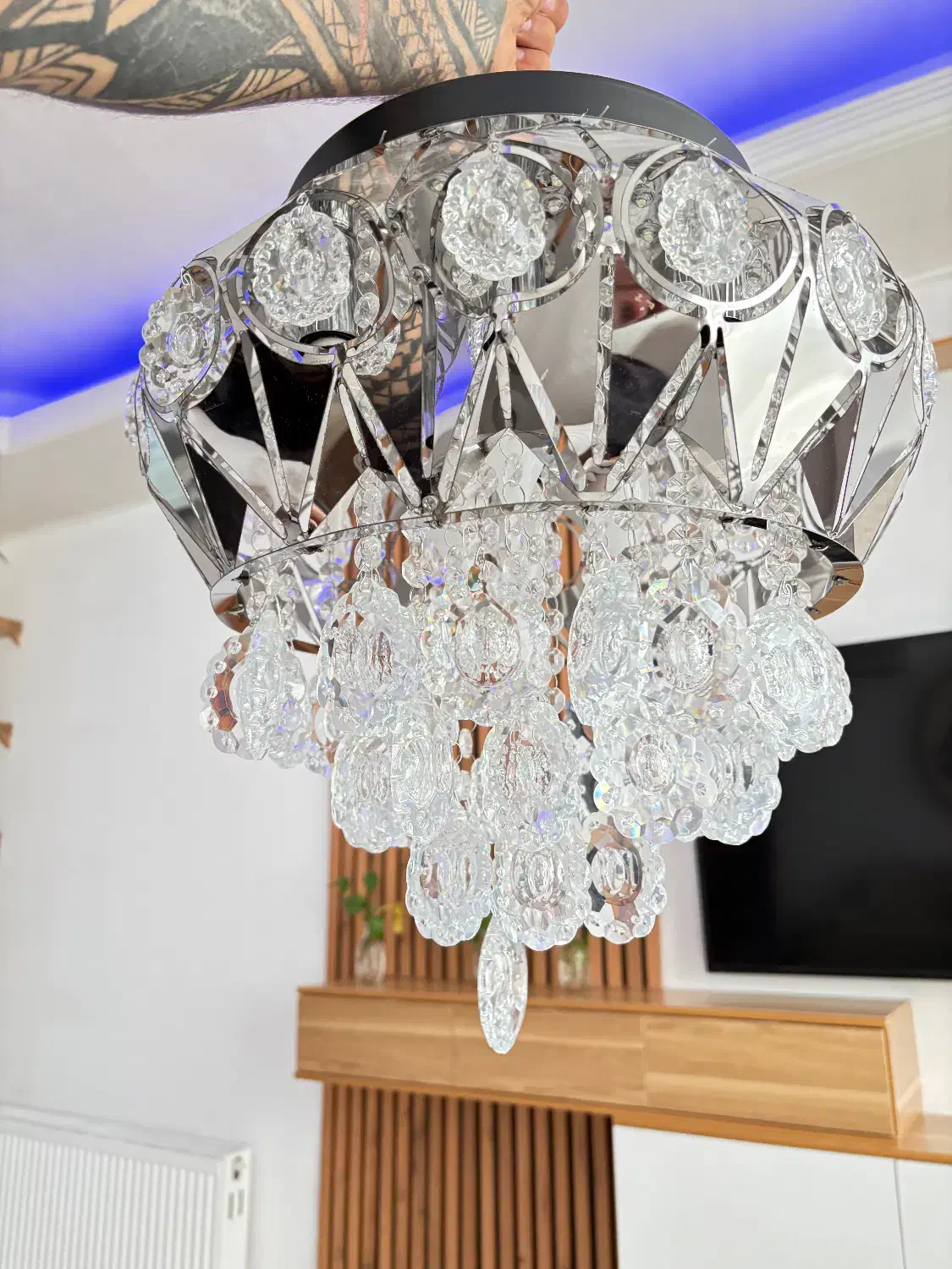 لوستر نو و استفاده نشده|لوستر و چراغ آویز|گلستان (تهران), |دیوار