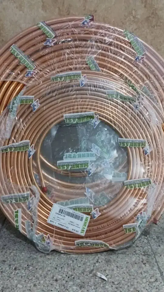 لوله مسی کولر|کولر گازی و فن‌کوئل|اهواز, فولادشهر|دیوار