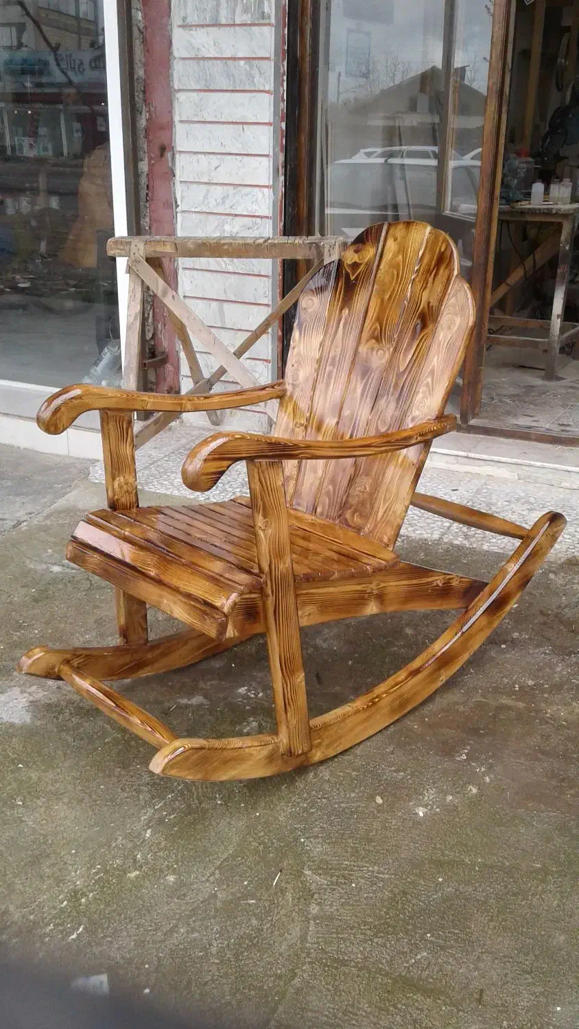 صندلی راک مدل دم طاوسی|صندلی و نیمکت|رشت, لاکان شهر|دیوار