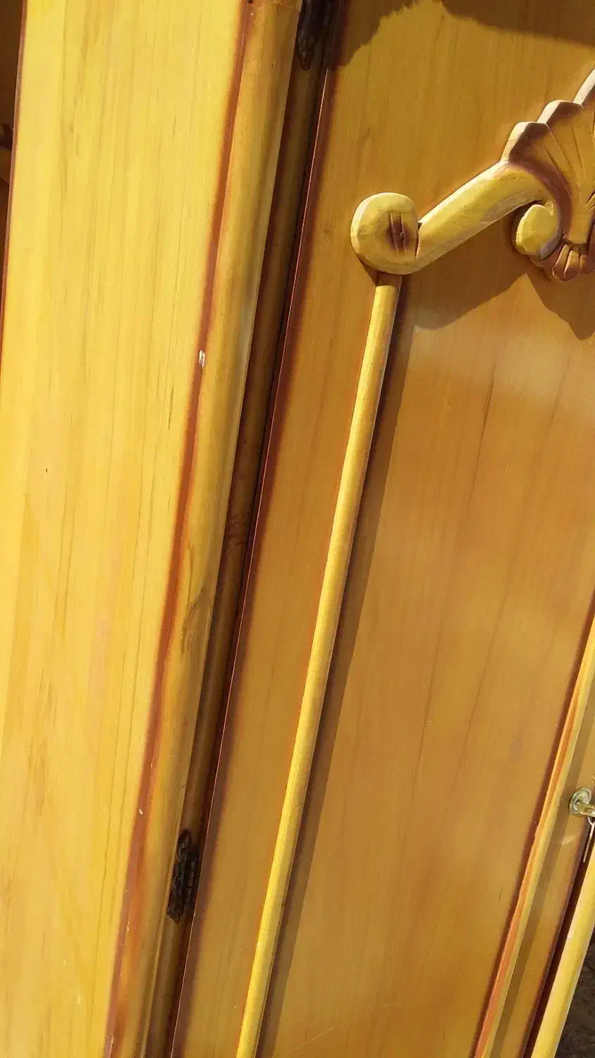 یک عدد کمد دو تیکه زیبا سالم بدون عیب|جاکفشی، کمد، دراور|مهاباد (آذربایجان غربی), |دیوار