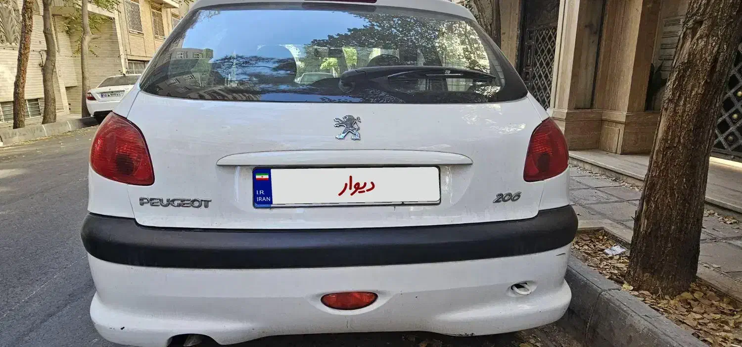 پژو ۲۰۶|خودرو سواری و وانت|تهران, تهرانپارس شرقی|دیوار