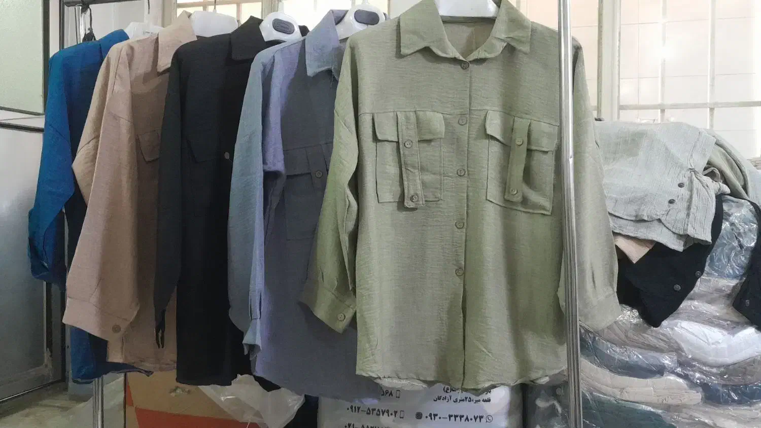 مانتو شومیز عمده و تکی جنس وارداتی|لباس|چهاردانگه (تهران), |دیوار