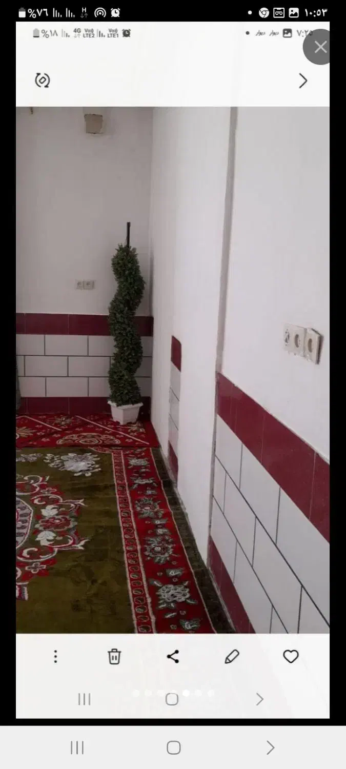 یک واحد ۹۰ متری از دو واحد بالا تمیز|اجارهٔ خانه و ویلا|اهواز, کوی رمضان|دیوار