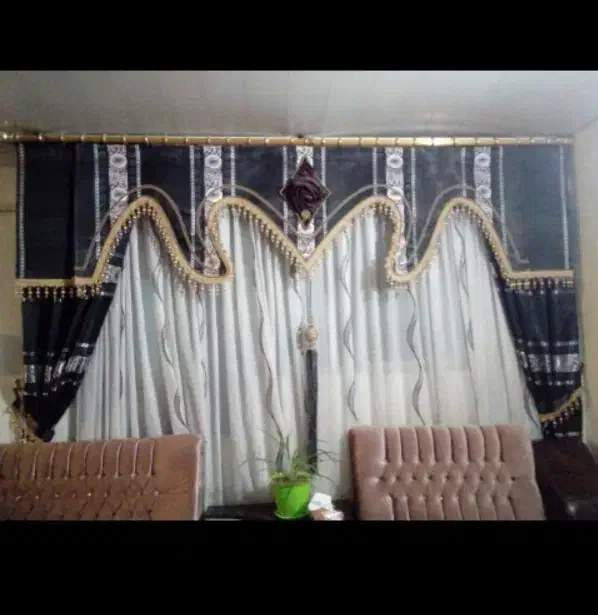 پرده ۹ متری شیک|پرده، رانر، رومیزی|مشهد, مصلی (کارمندان اول)|دیوار