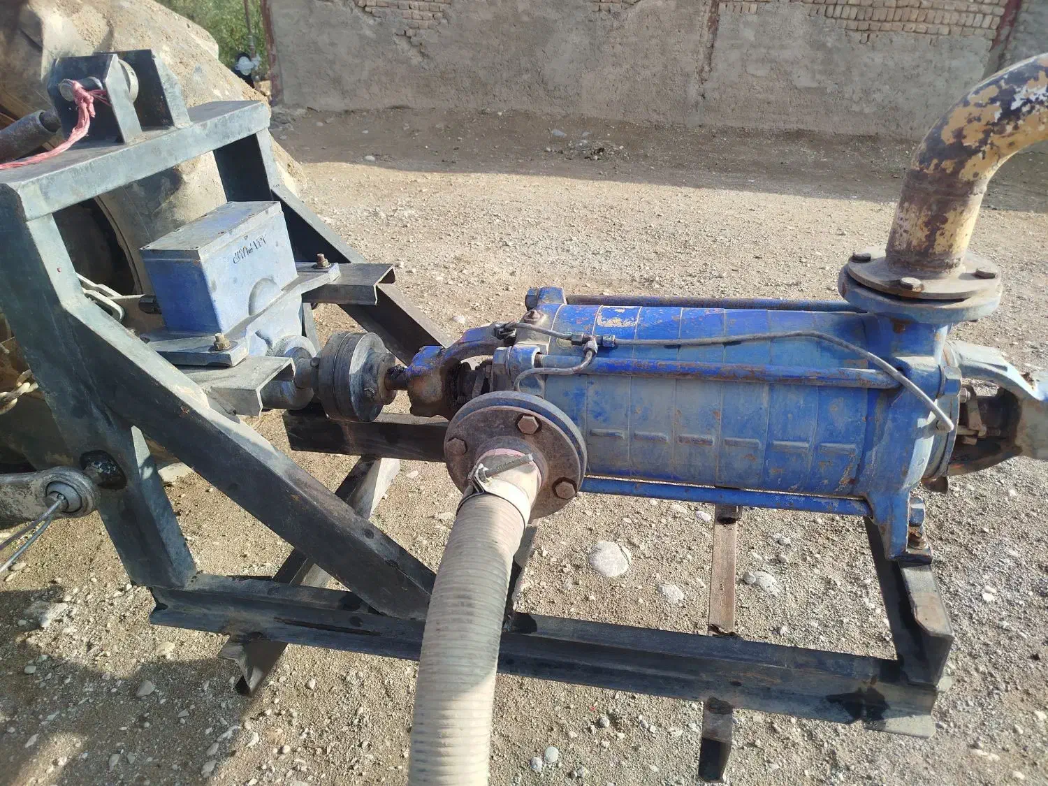 پمپ آب پشت تراکتوری 65/8|ماشین‌آلات صنعتی|فیروزآباد (لرستان), |دیوار