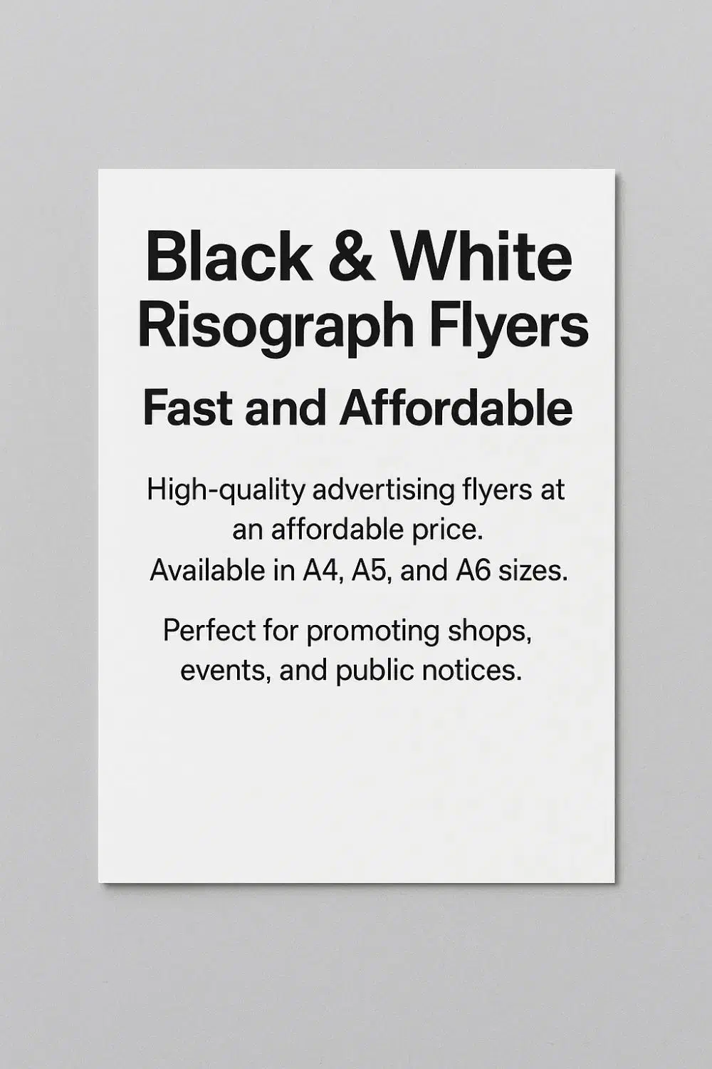 تراکت سیاه و سفید|عمده‌فروشی|تهران, ائمه اطهار|دیوار