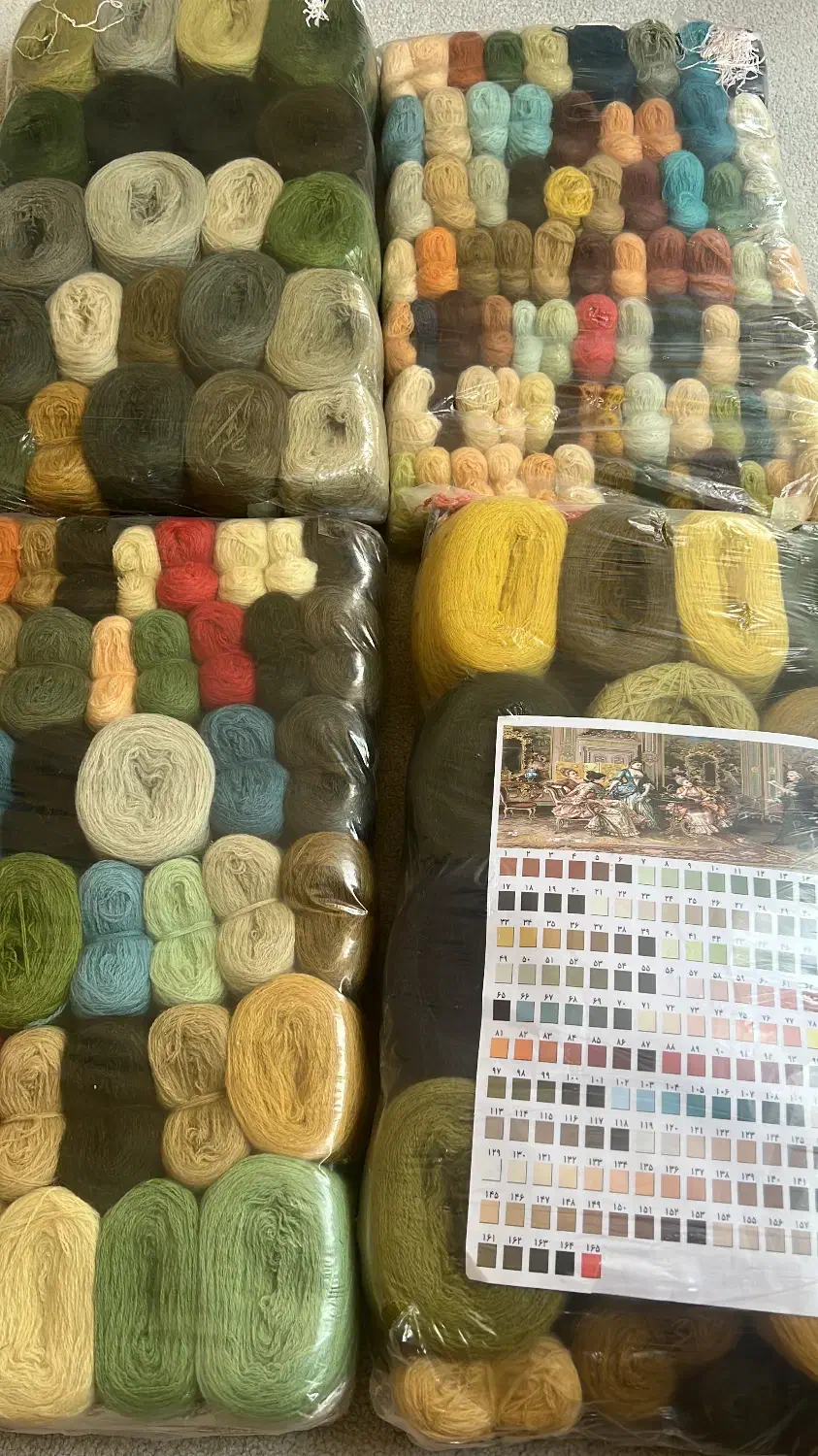 نخ و‌نقشه تابلو فرش شاعر جوان|تابلو فرش|شهریار, شهرک شاهد|دیوار