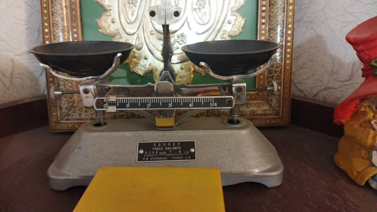 ترازو زرگری قدیمی نو نو|کلکسیون اشیاء عتیقه|شریفآباد, |دیوار