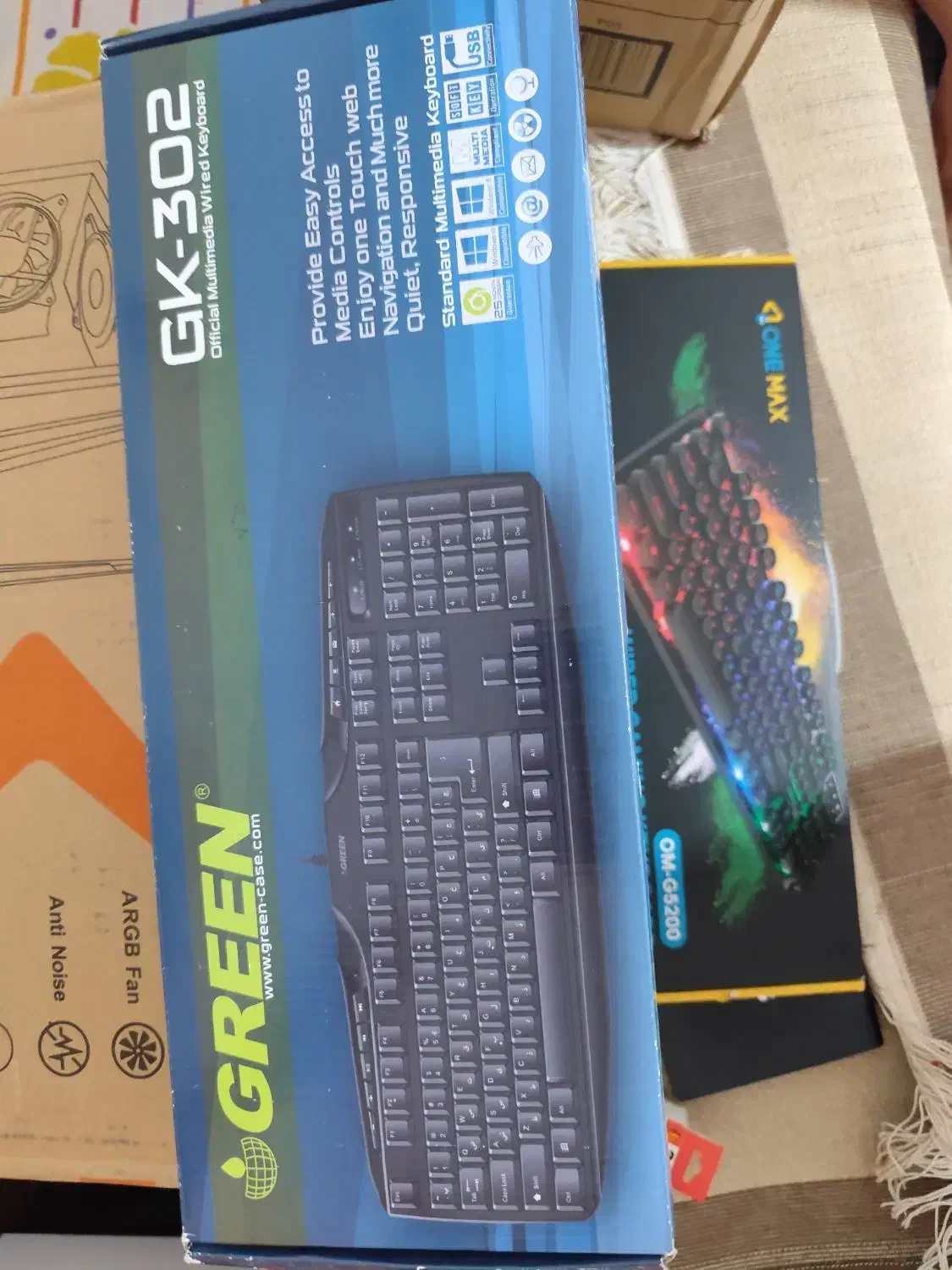 کیبورد نو ، خاص و شیک|قطعات و لوازم جانبی رایانه|گنبد کاووس, |دیوار