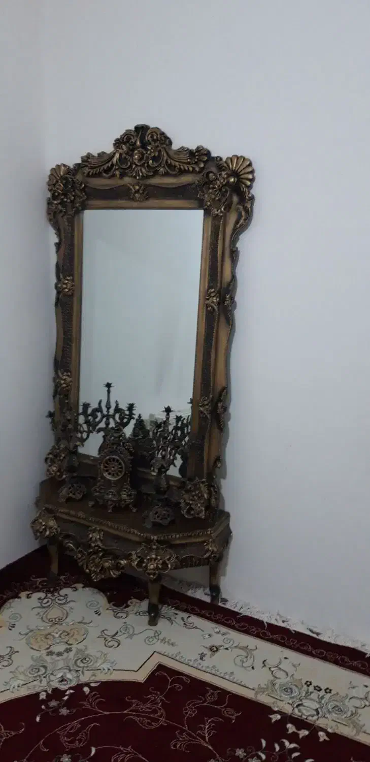 آیینه کنسول|بوفه، ویترین، کنسول|کرمانشاه, |دیوار