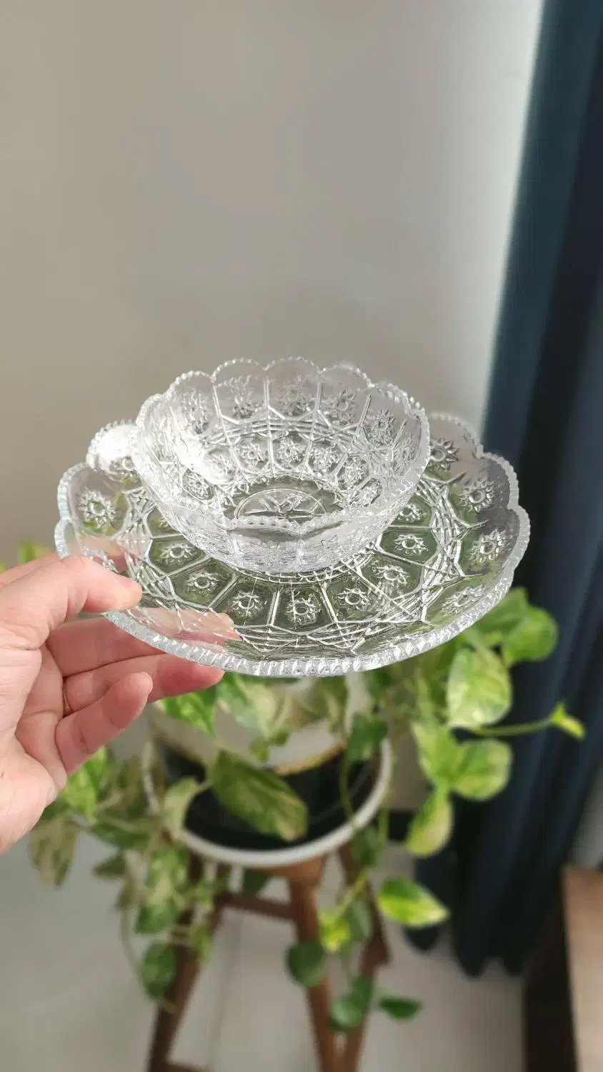 ظروف کریستال ۲۱ پارچه|ظروف سرو و پذیرایی|شهریار, شهرک امیریه|دیوار