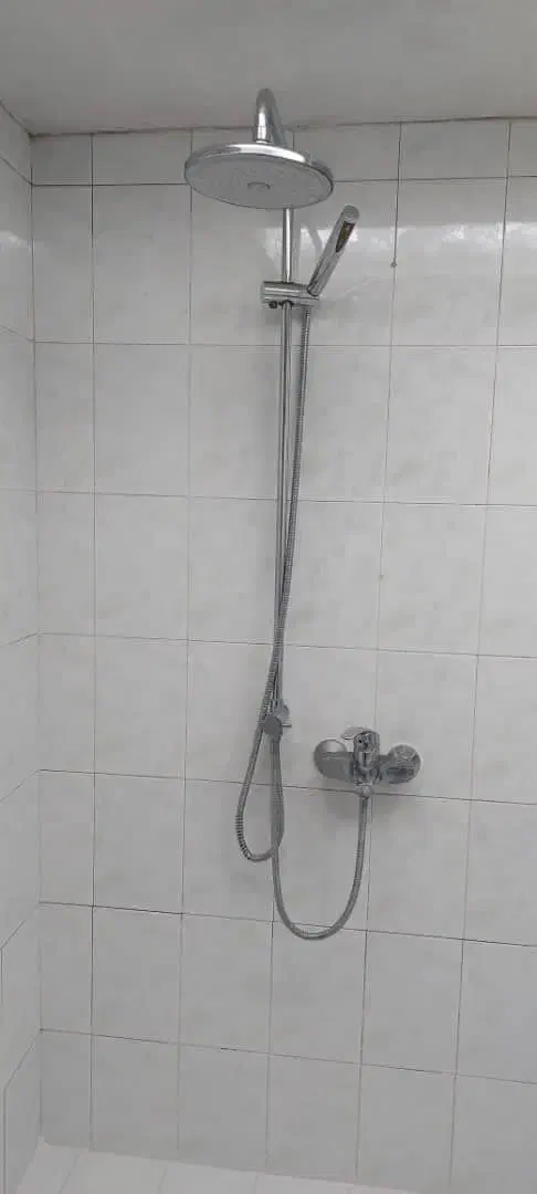 شیر دوش حمام به همراه علم دوش|لوازم سرویس بهداشتی|اصفهان, باتون|دیوار