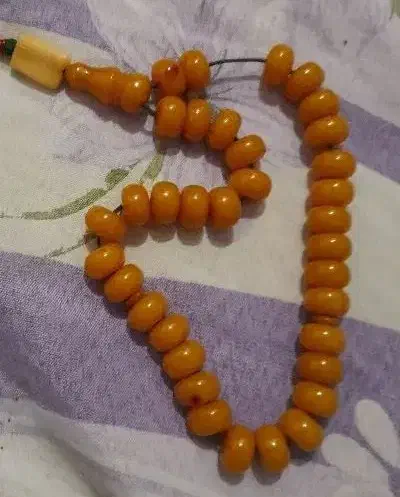 تسبیح قدیم سندلوس آلمان|کلکسیون اشیاء عتیقه|ایلام, |دیوار