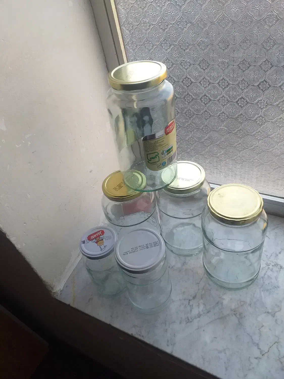 شیشه برای ترشی جات|ظروف نگهدارنده، پلاستیکی، یک‌بارمصرف|اردبیل, |دیوار