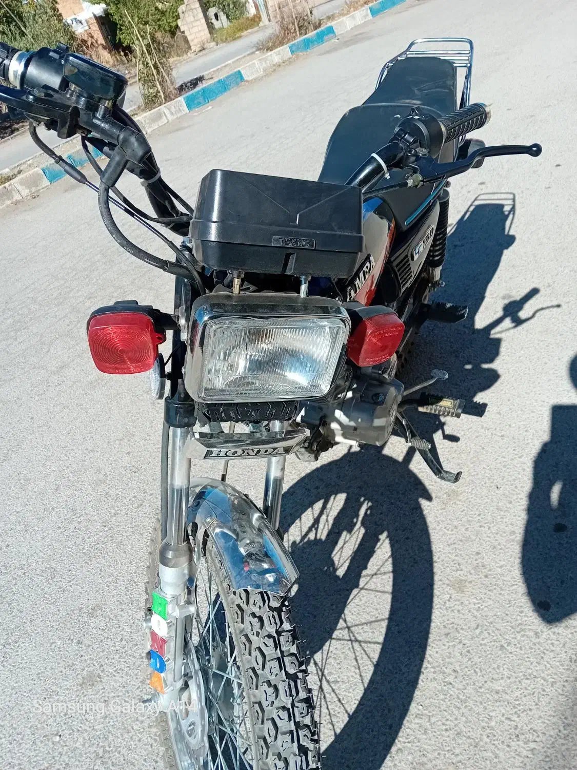 ۲۰۰تقویتی (مزایده میباشد)|موتورسیکلت|سیلوانه, |دیوار