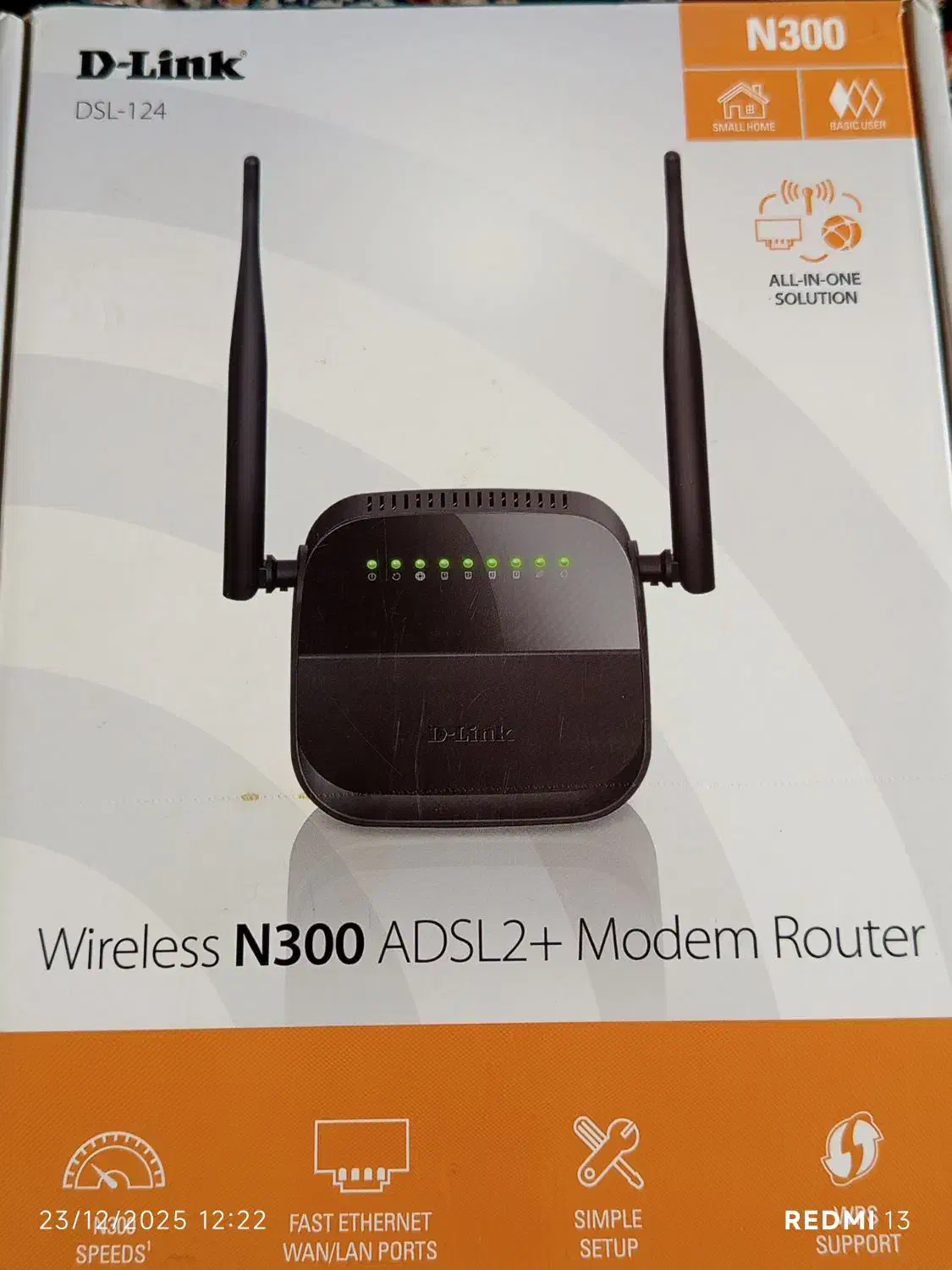 مودم دی لینک 300درحدنو|مودم و تجهیزات شبکه|همدان, |دیوار