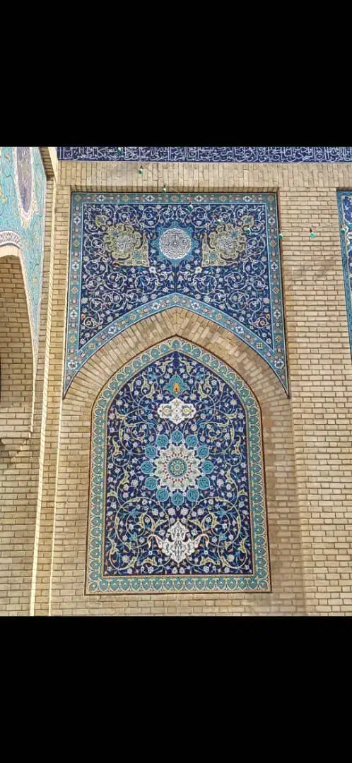 کاشی‌  محراب. گنبد گلدسته|خدمات پیشه و مهارت|شیراز, گل سرخ|دیوار
