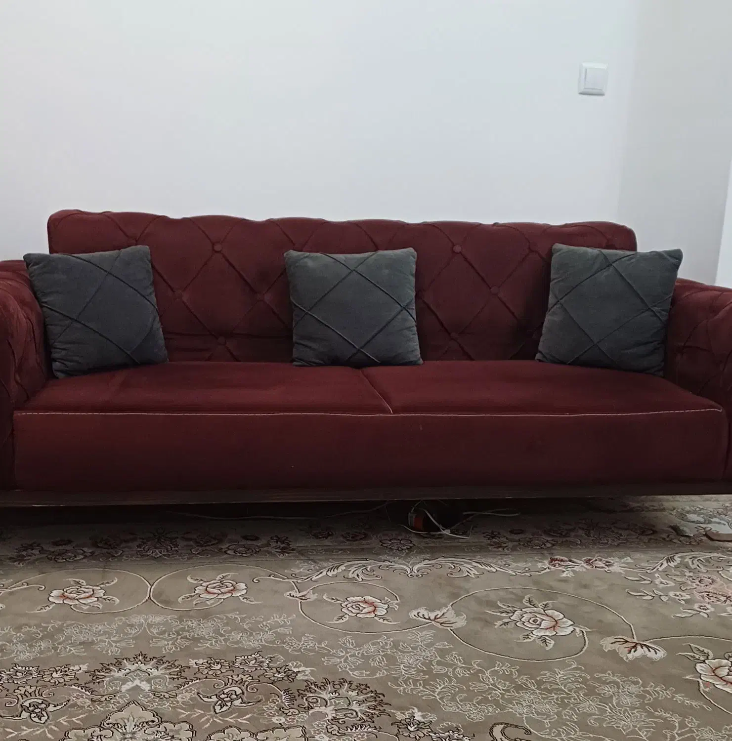 مبل نیم ست شیک|مبلمان خانگی و میز عسلی|قزوین, |دیوار