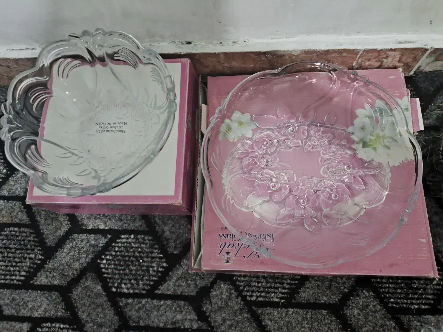 شیرینی خوری و میوه خوری بلور|ظروف سرو و پذیرایی|هشتگرد, ینگی امام|دیوار