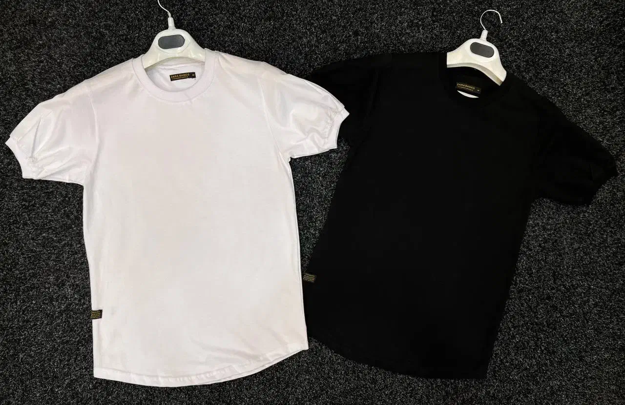 تیشرت بیسیک ساده . پنبه درجه یک خارجی|لباس|ایلام, |دیوار