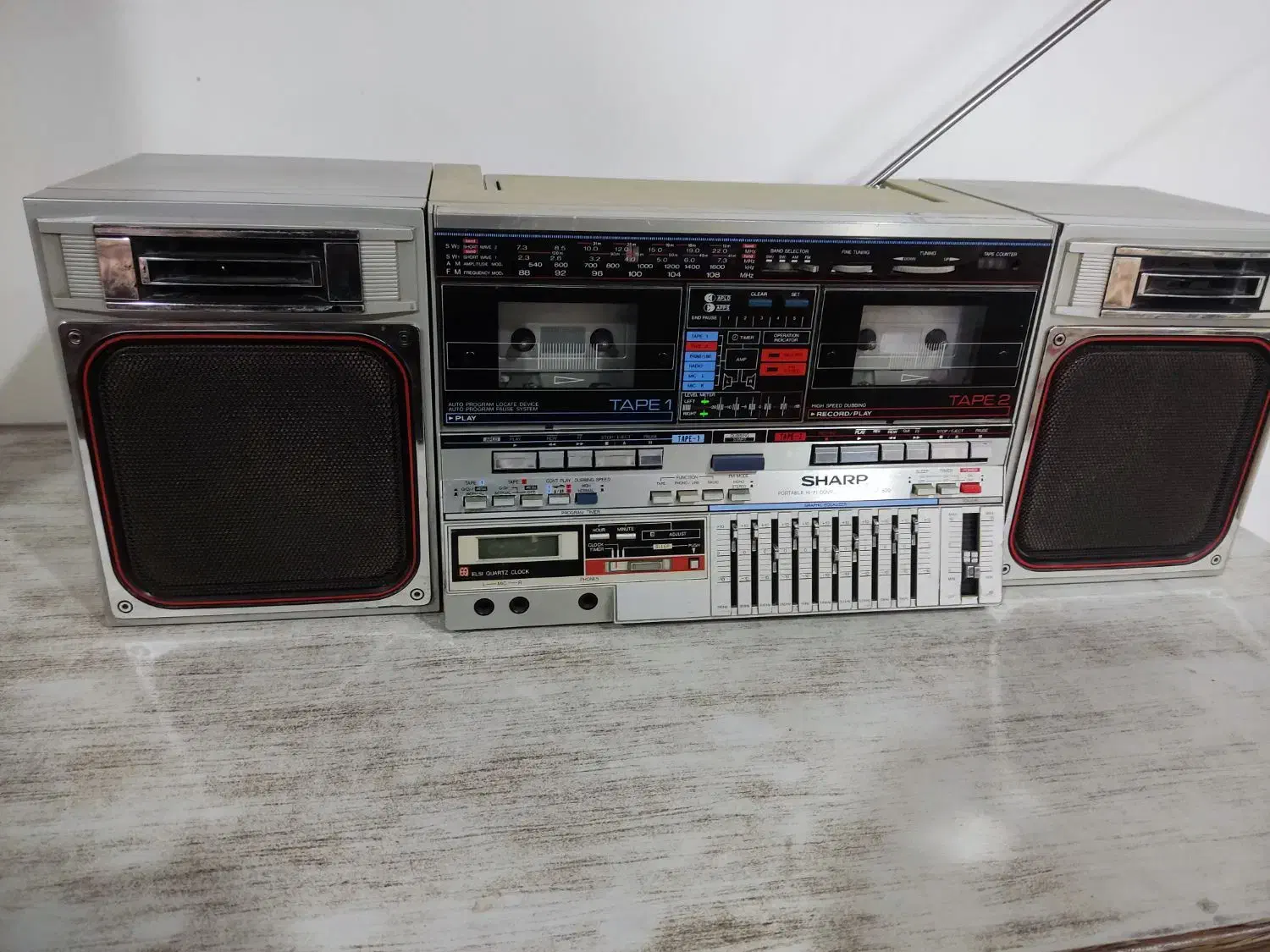 پرتابل های ژاپنی سونی و شارپ|سیستم صوتی خانگی|تهران, آذری|دیوار