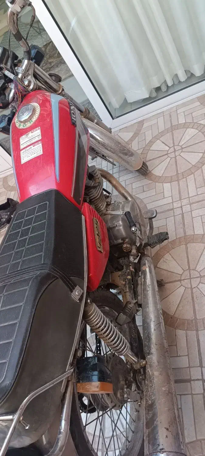 موتور ۸۷ ملی|موتورسیکلت|نجف‌آباد, صالح آباد|دیوار